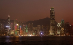 Victoria Harbour Night View (Hong Kong)