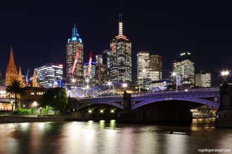 Melbourne CBD & Princes Bridge