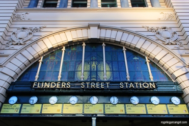 "The Clocks" at Flinders Street Station